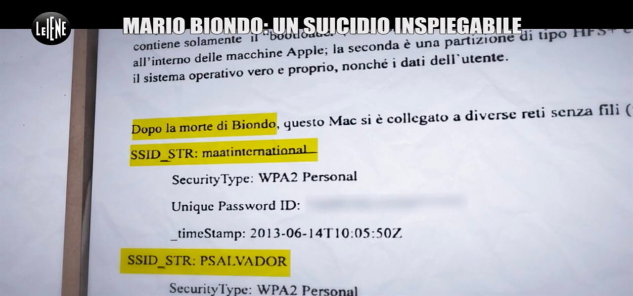 mario biondo perizia pc iene