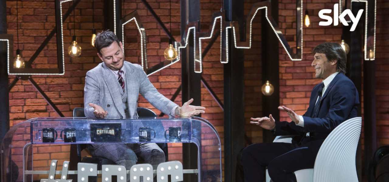 Alessandro Cattelan e Antonio Conte