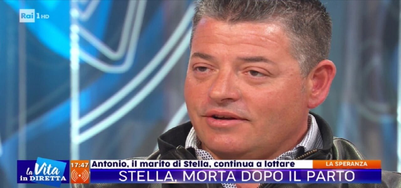 Antonio Virelli, marito di Stella Migale (La vita in diretta)