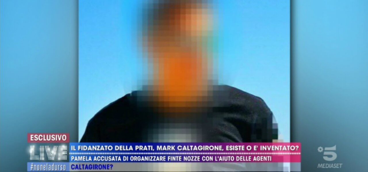 Marco Caltagirone, la presunta foto