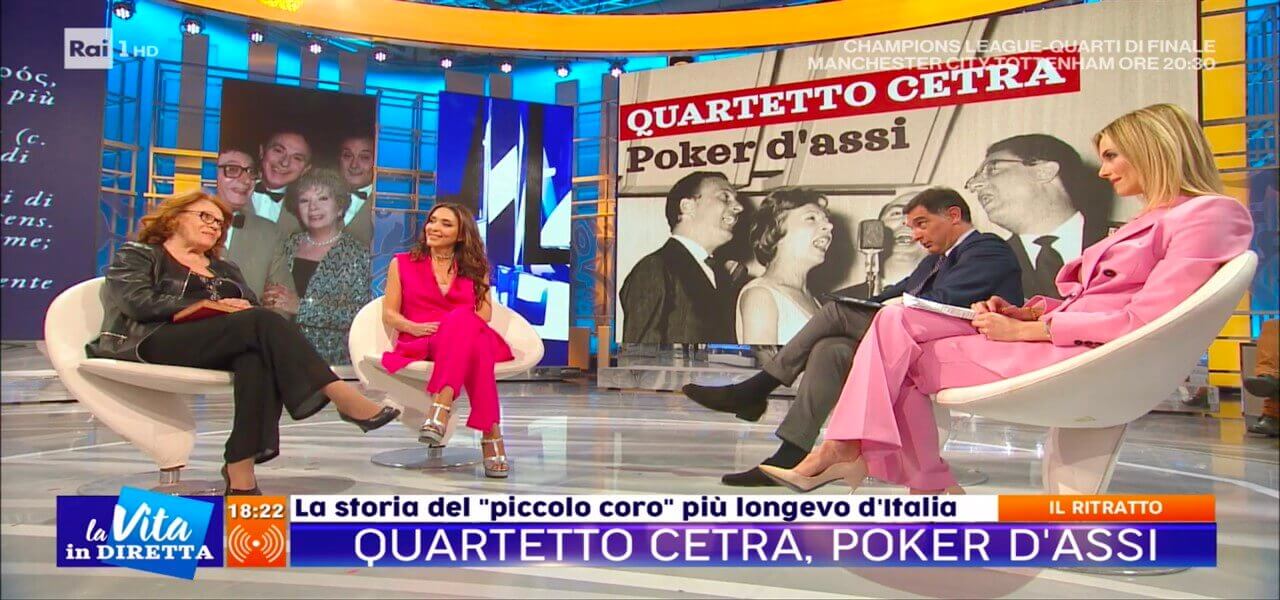 valeria fabrizi giorgia giacobetti vita diretta