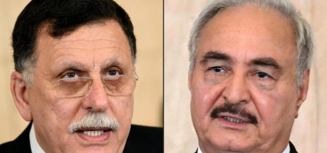 Libia, Al Sarraj vs Haftar