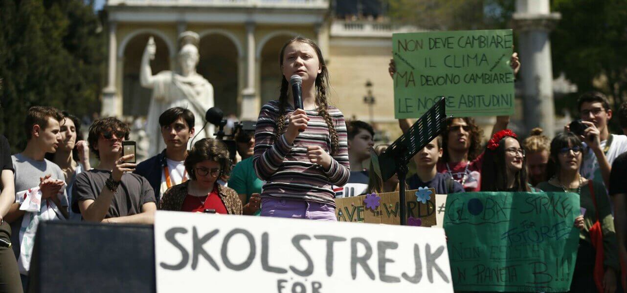 gretathunberg roma 1 lapresse1280