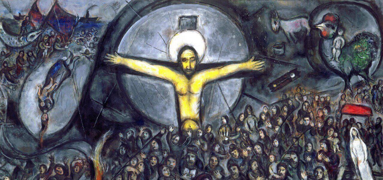 chagall cristo exodus 1966arte1280