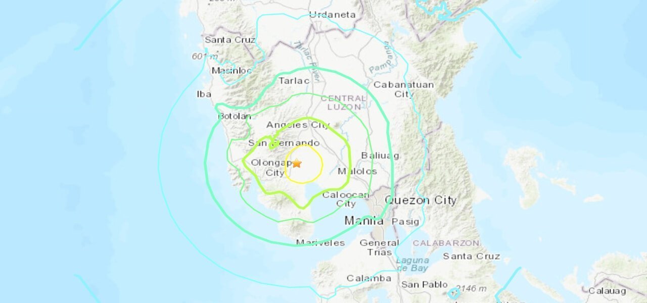 terremoto filippine aprile 2019