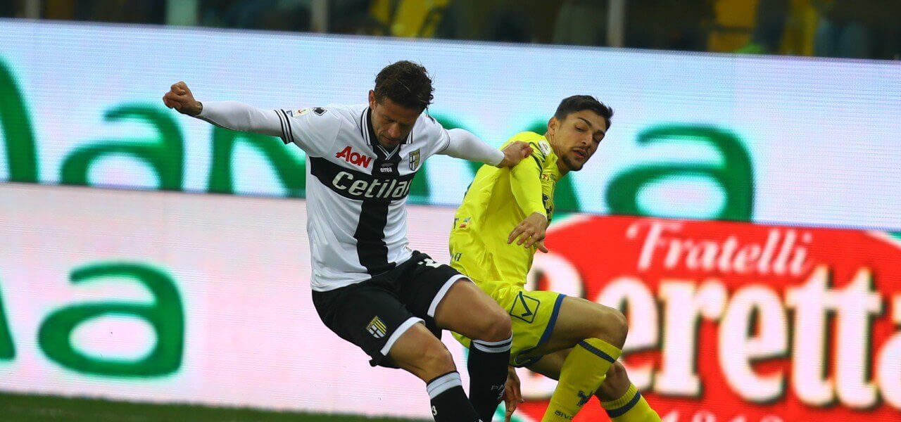 Gazzola Stepinski Parma Chievo lapresse 2019