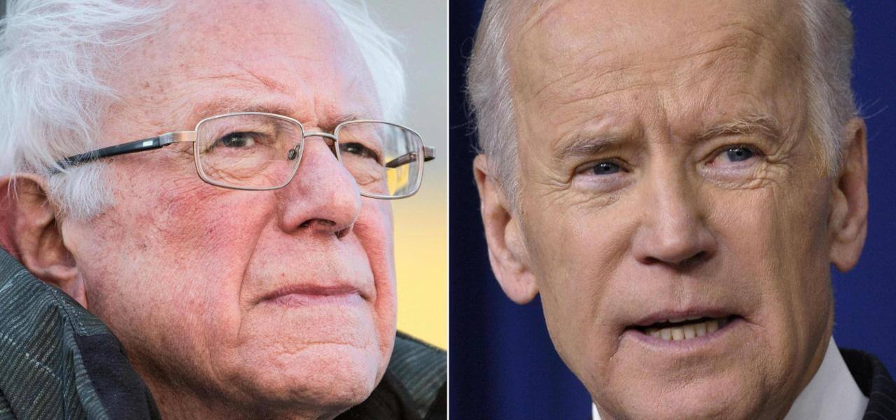 Bernie Sanders vs Joe Biden