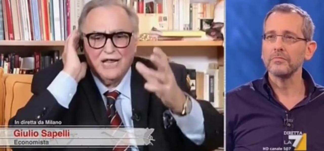 Giulio Sapelli e Corrado Formigli