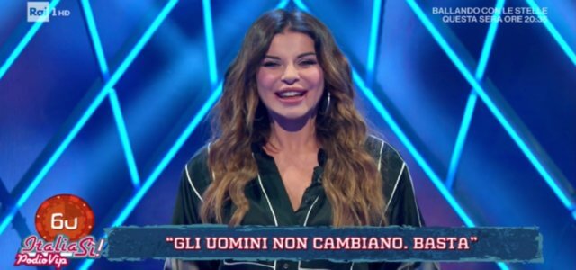 Alba Parietti a Italia Sì