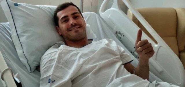 iker casillas ospedale 2019 twitter 640x300