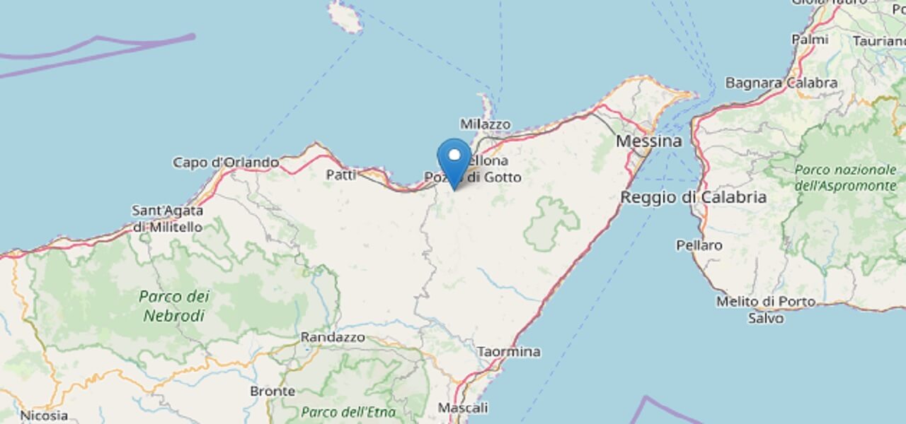 Terremoto Messina (INGV)