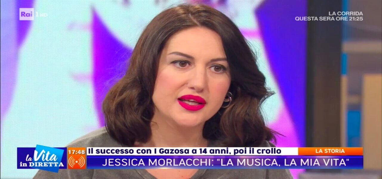 jessica morlacchi vita in diretta