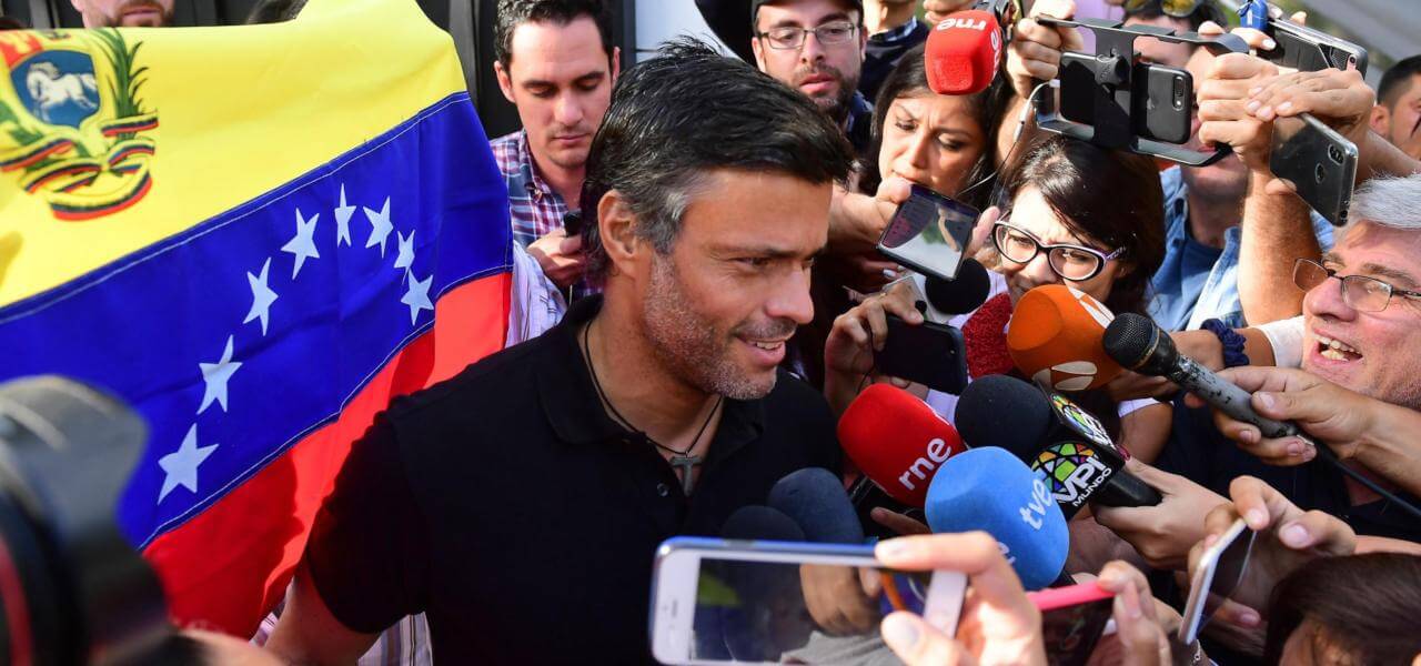 Leopoldo Lopez, leader opposizione Venezuela