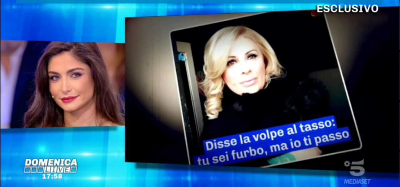 ambra tina cipollari comenica live