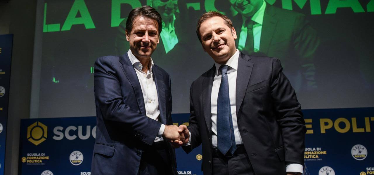 Armando Siri e Giuseppe Conte