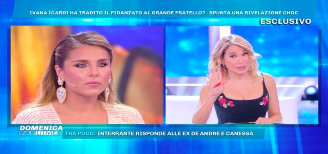 ivana icardi barbara durso domenica live 640x300