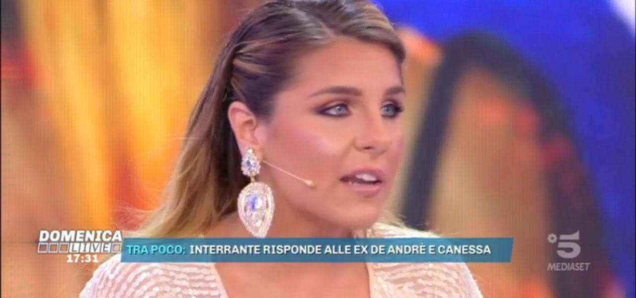 Ivana Icardi a Domenica Live