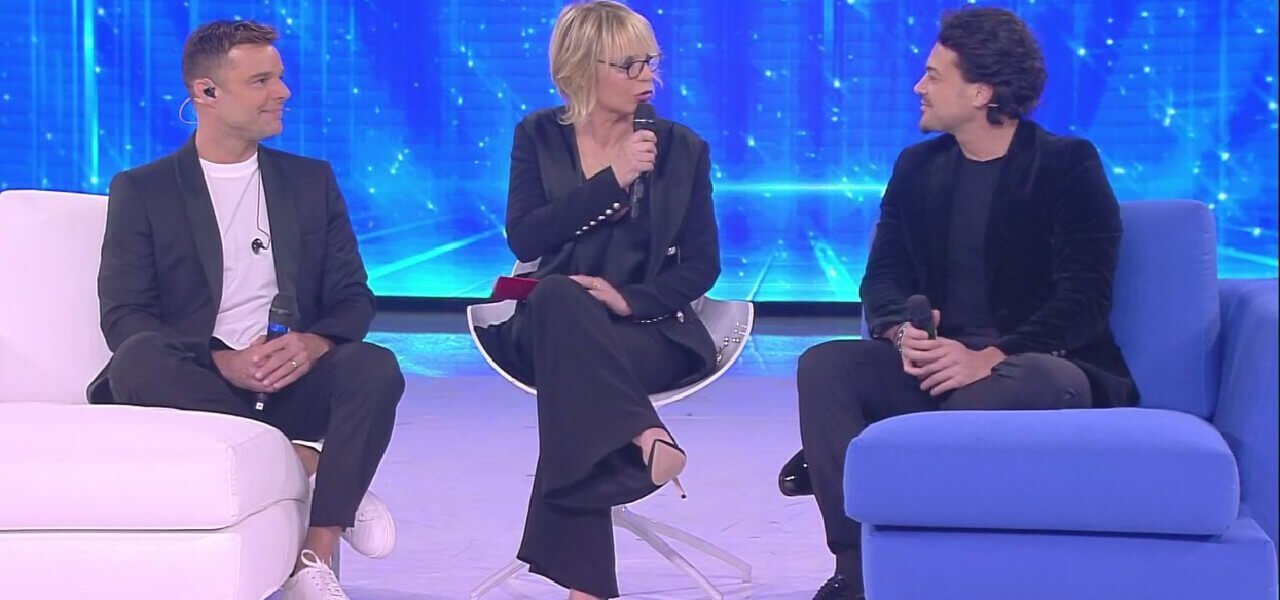 maria de filippi ricky martin vittorio grigolo amici