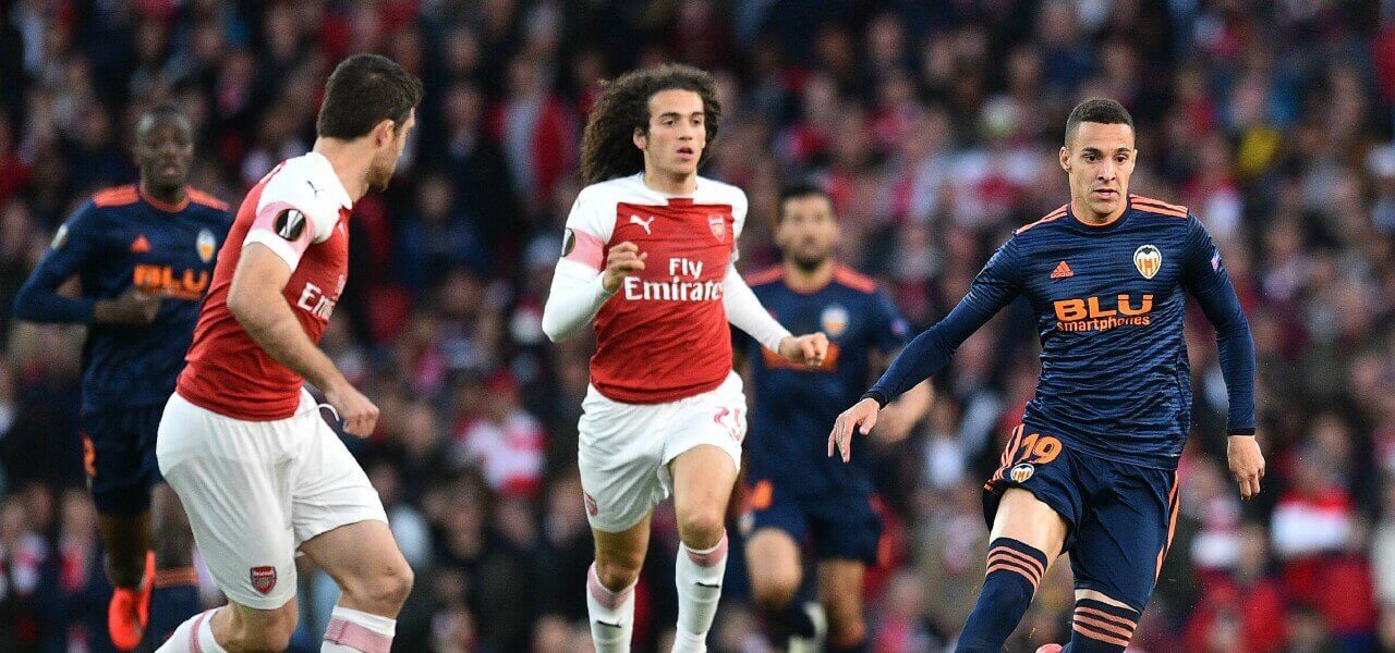 Rodrigo Guendouzi Arsenal Valencia lapresse 2019