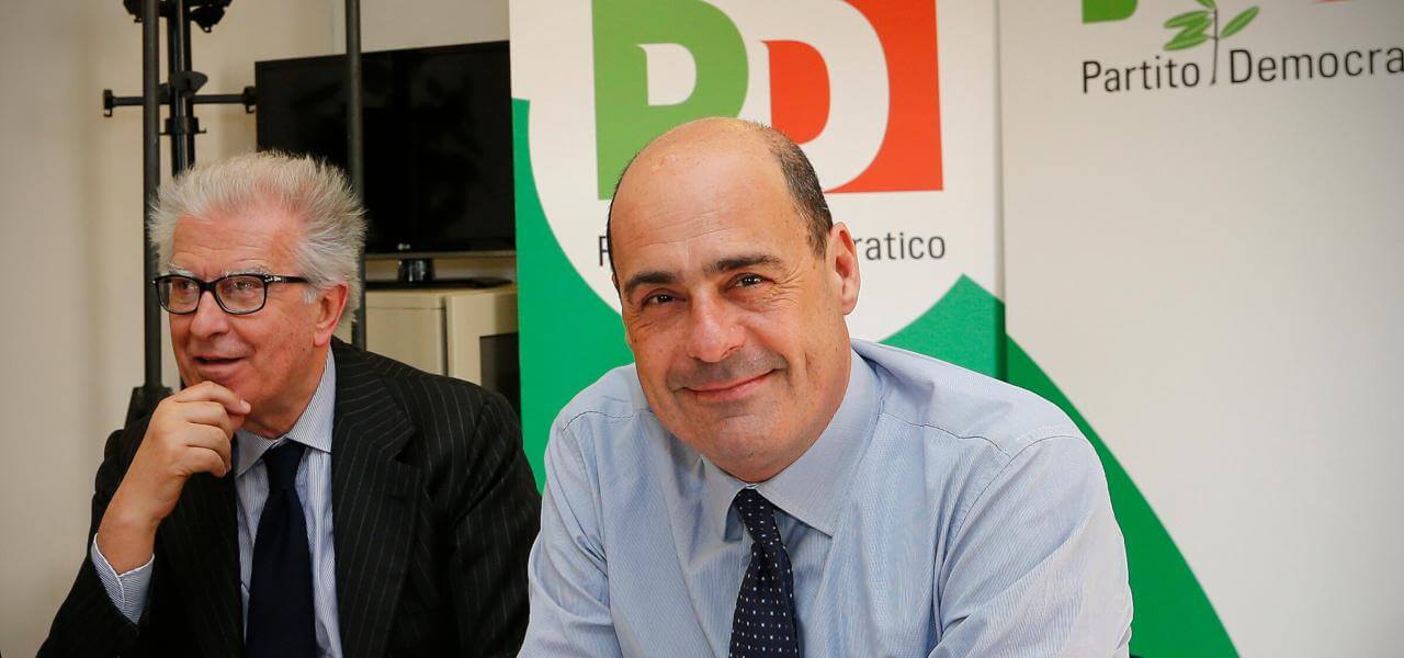 Zingaretti e Zanda