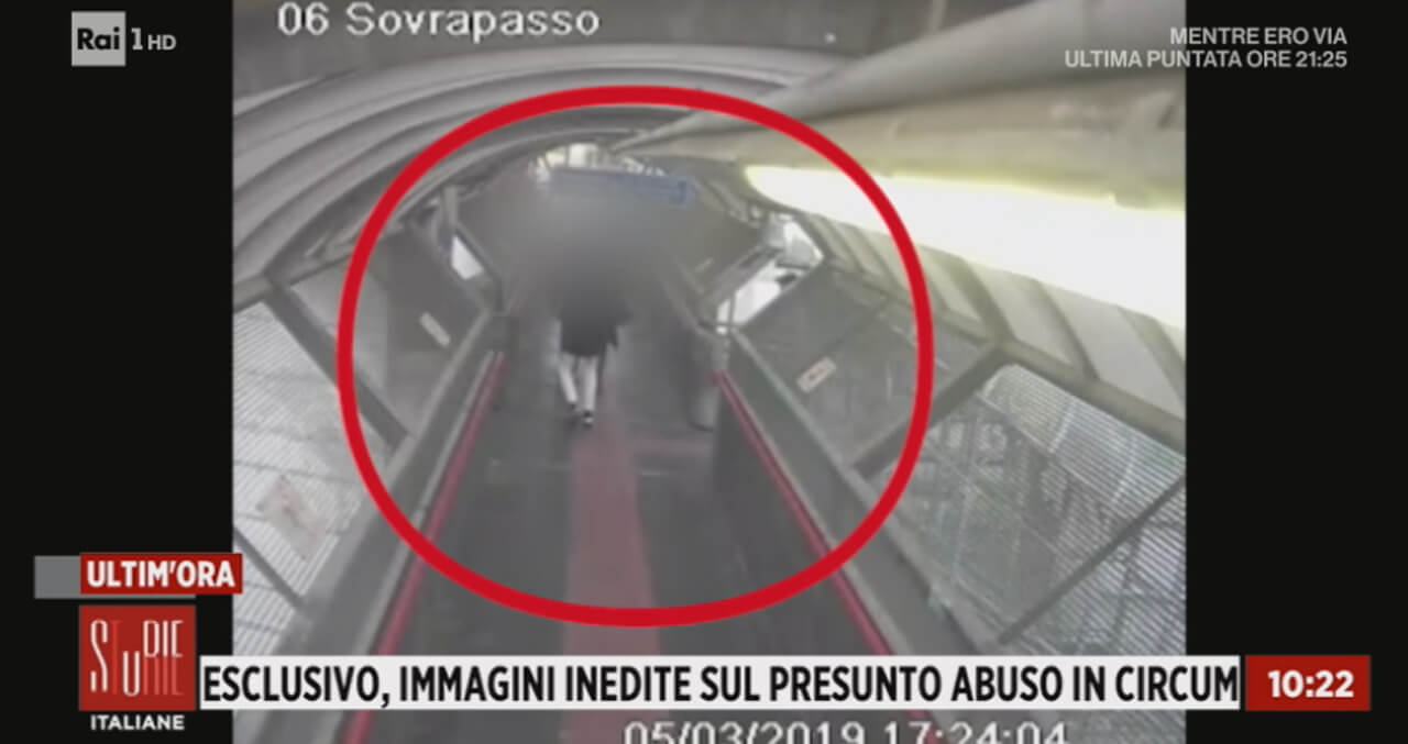 Stupro Circumvesuviana: nuove immagini