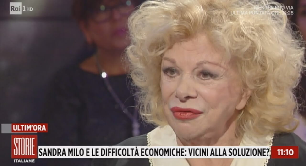 Sandra Milo a Storie Italiane