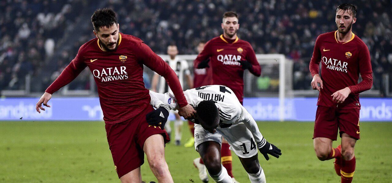 roma juventus manolas lapresse 2019