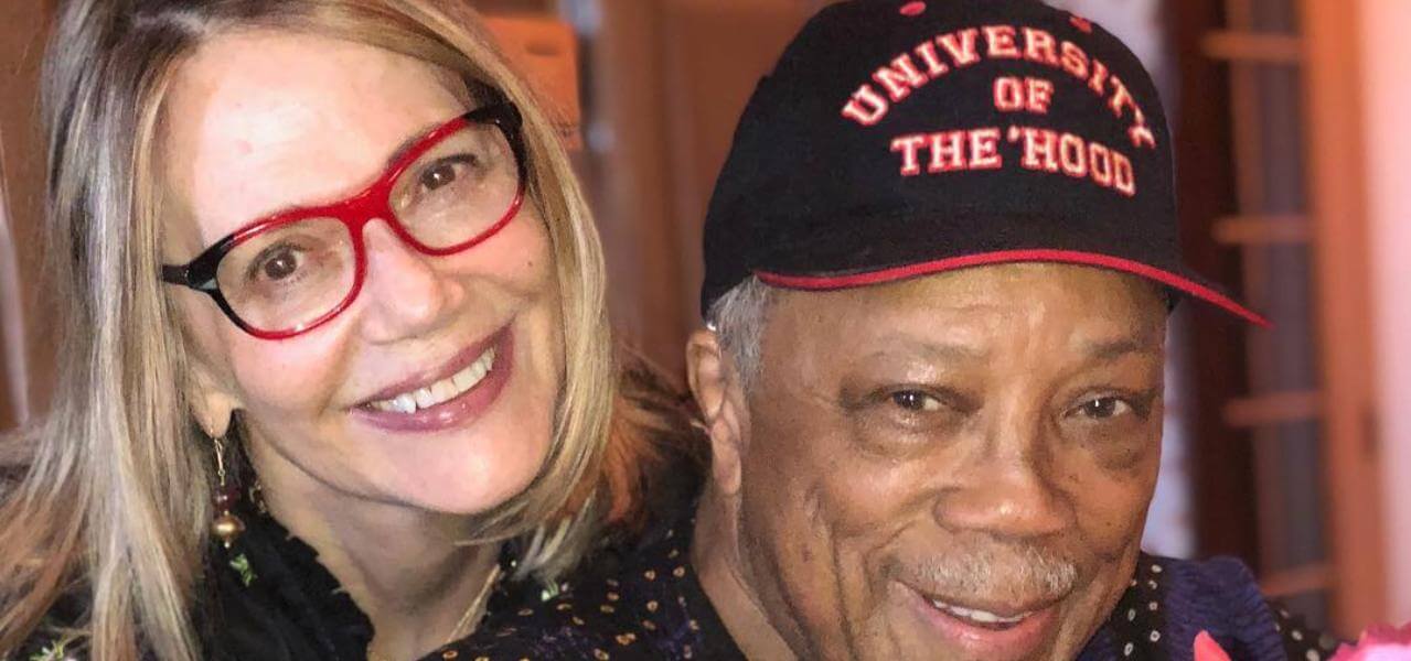 Peggy Lipton e Quincy Jones