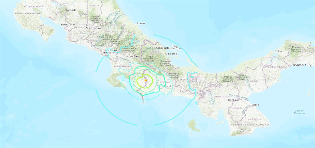 terremoto panama usgs