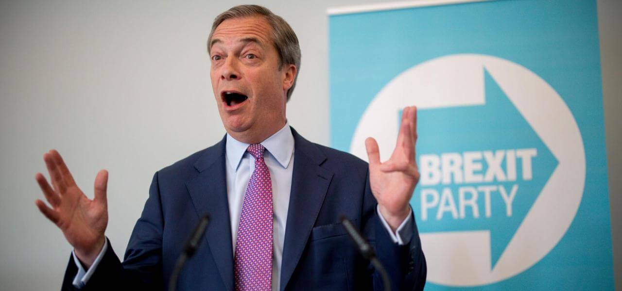 Nigel Farage, Brexit Party