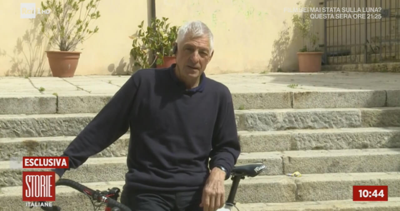 Francesco Moser a Storie Italiane