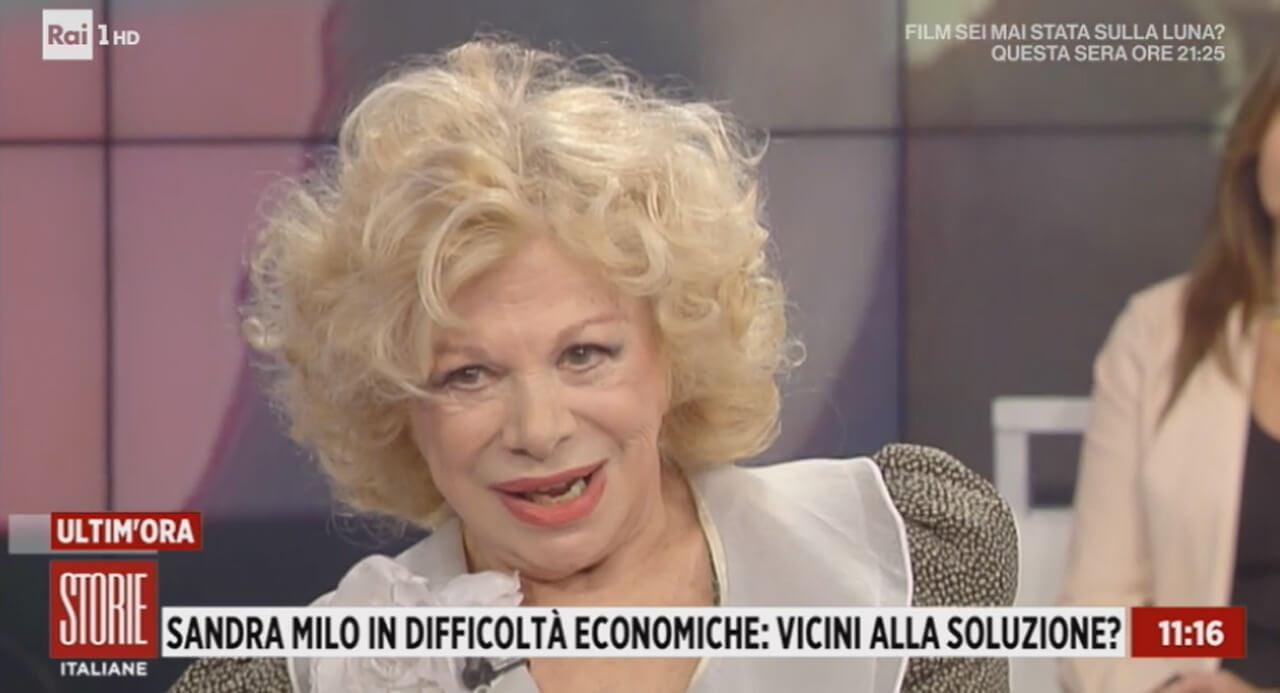 Sandra Milo a Storie Italiane