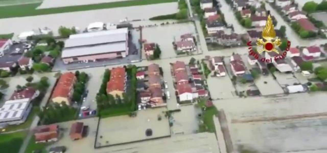 Maltempo in Emilia Romagna: inondazioni a Villafranc