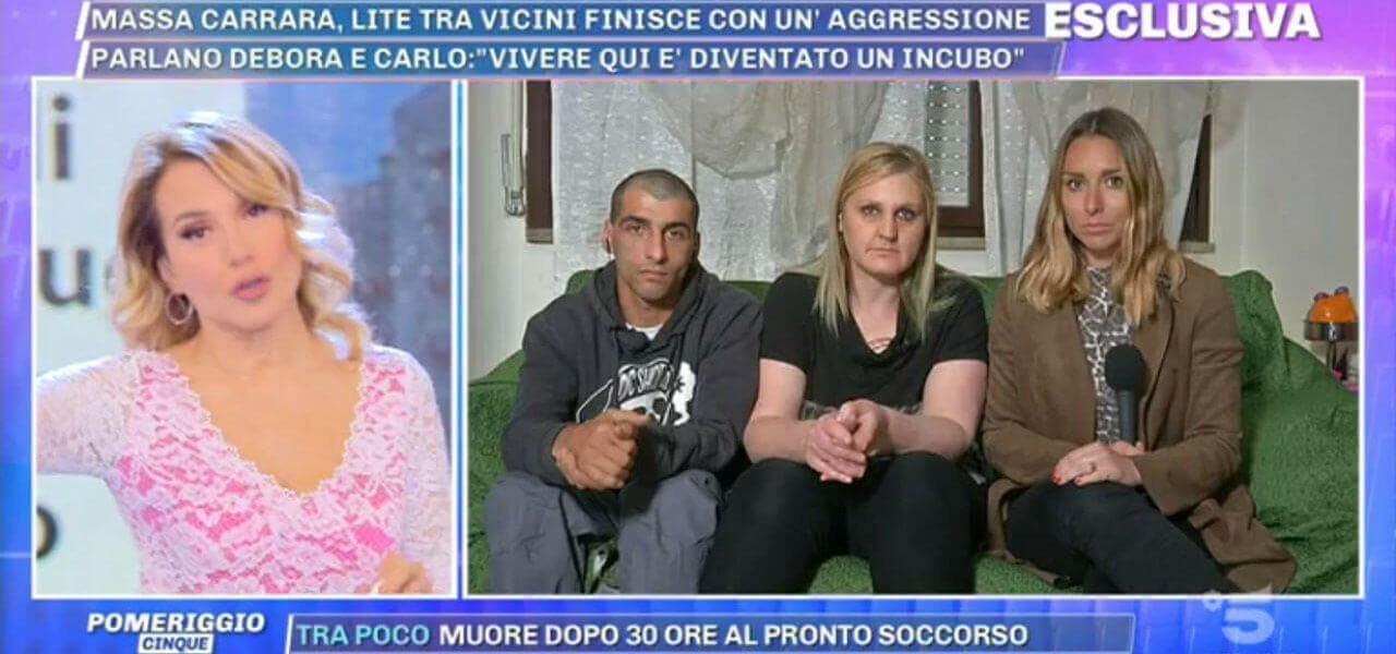 Coppia aggredita dai vicini