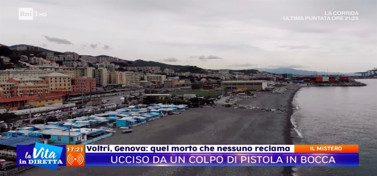 voltri genova cadavere vita diretta