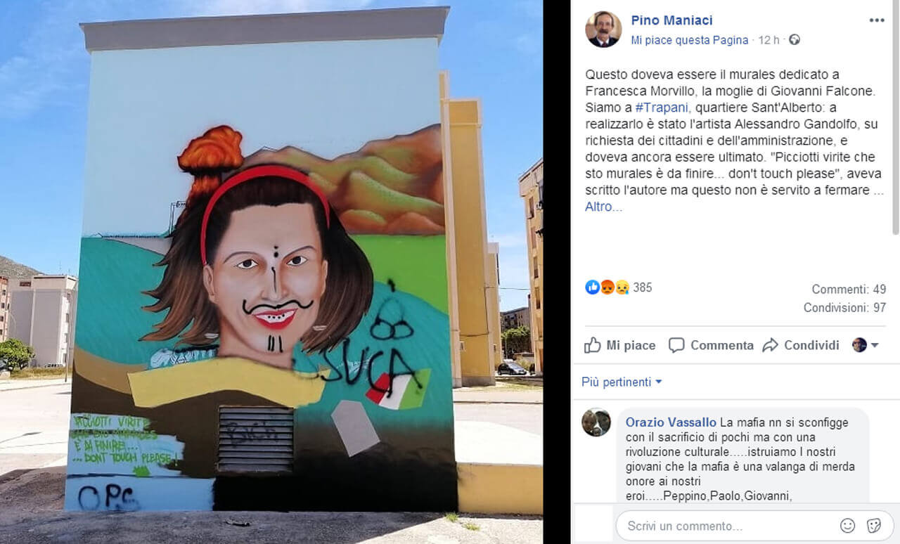 Murales Francesca Morvillo