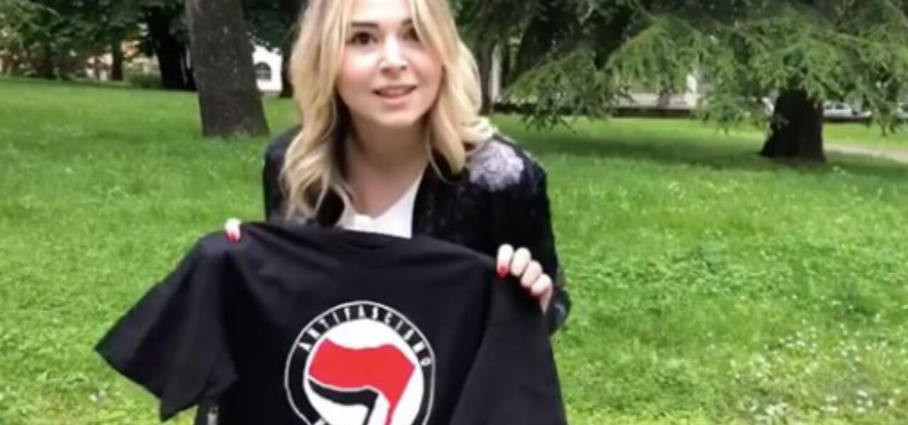 candidata fratelli ditalia maglia antifascista 2019 facebook
