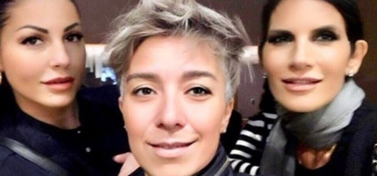 Pamela Perricciolo con Eliana Michelazzo e Pamela Prati
