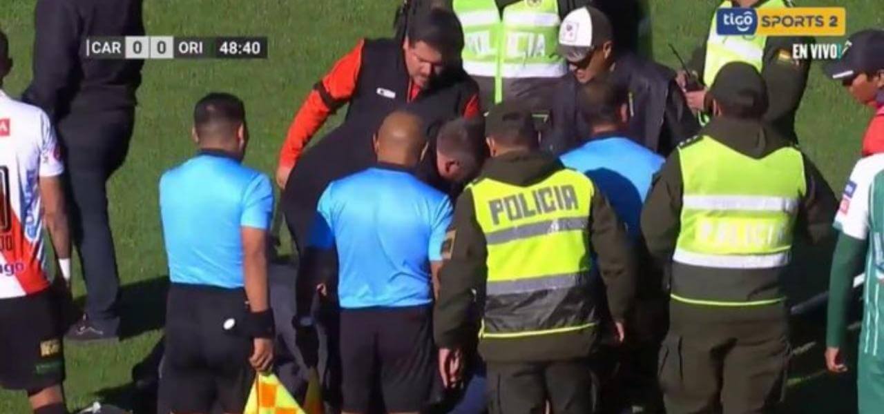 Arbitro morto in campo a Bolivia