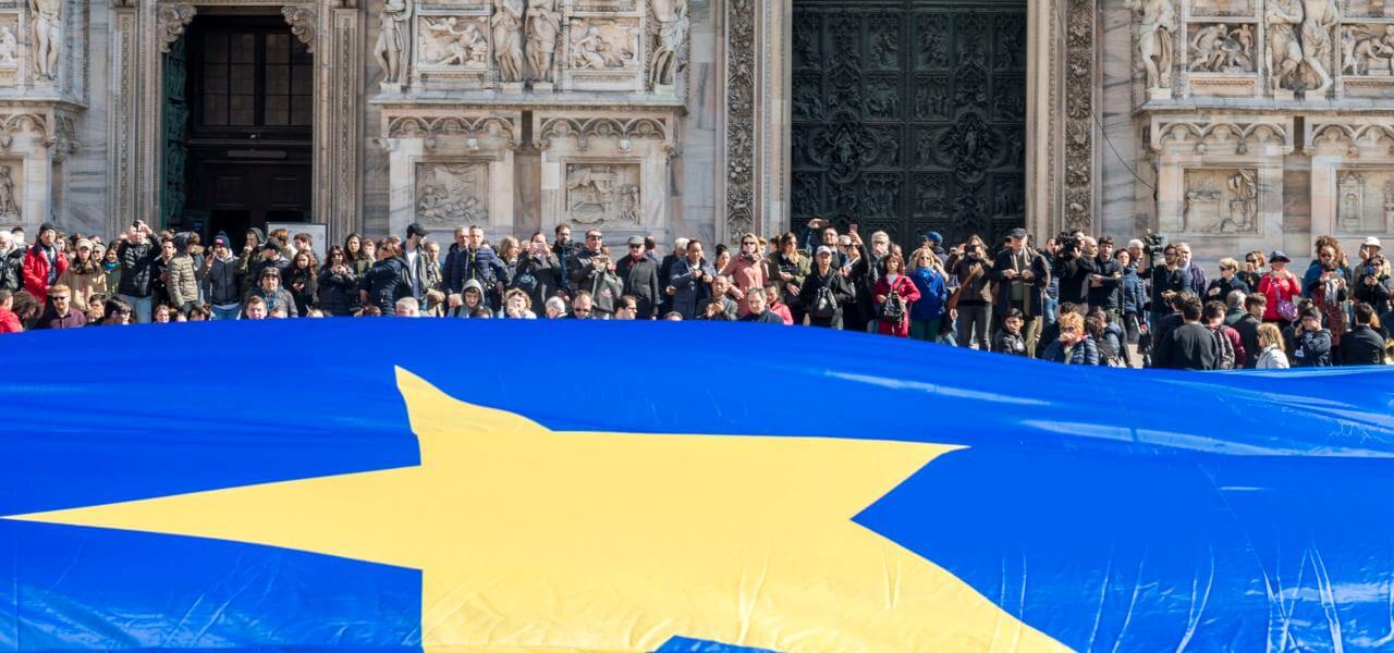 Bandiera Europa