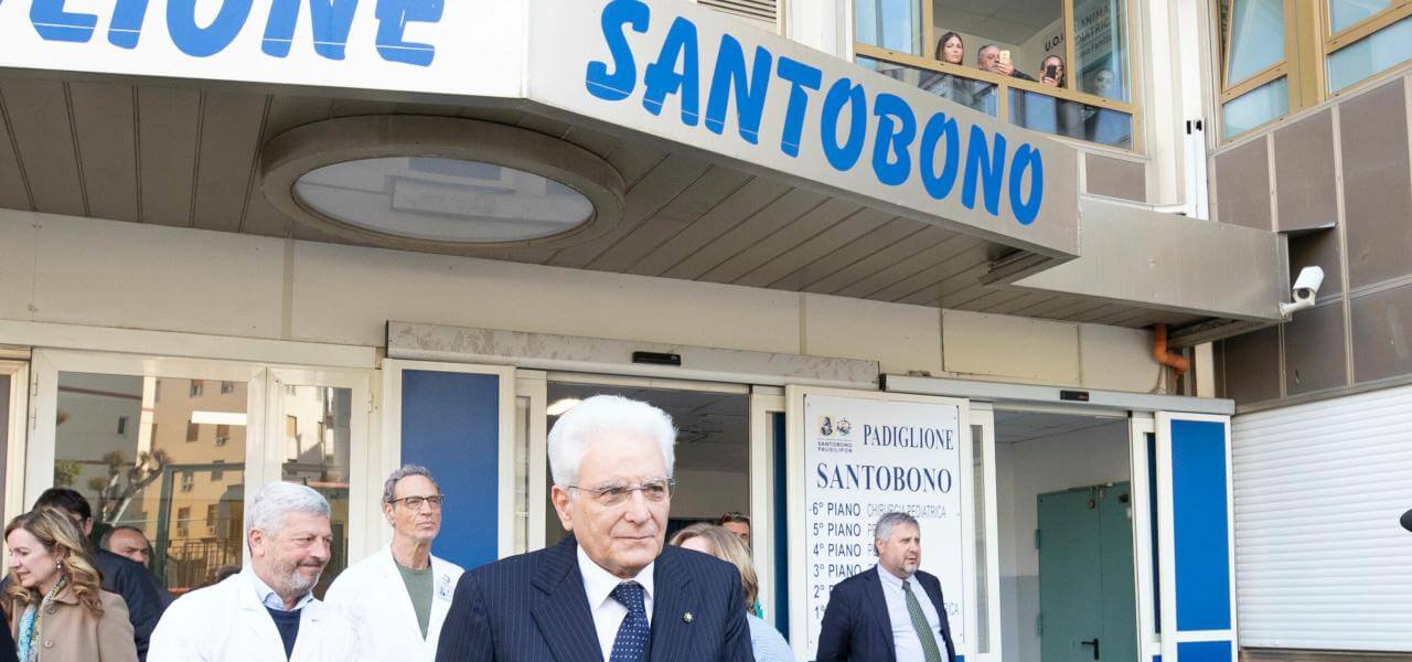 Mattarella in visita a Noemi