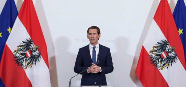 Austria, il cancelliere Sebastian Kurz