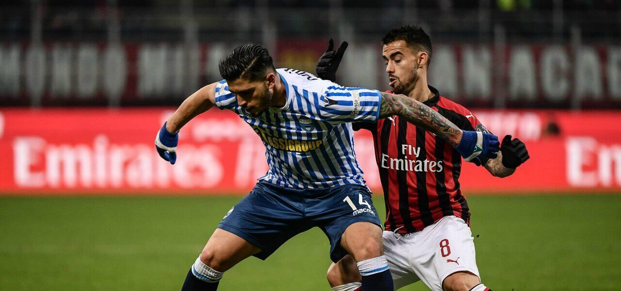 Bonifazi Suso Spal Milan lapresse 2019
