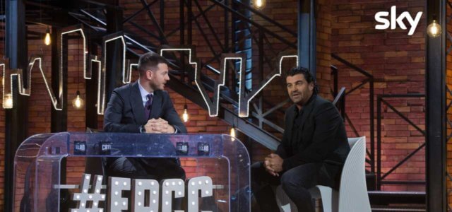 Alessandro Cattelan e Alberto Tomba