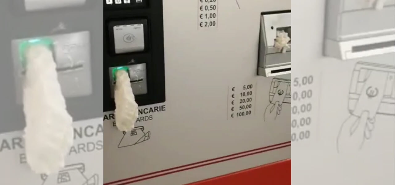 Vandali in Atm