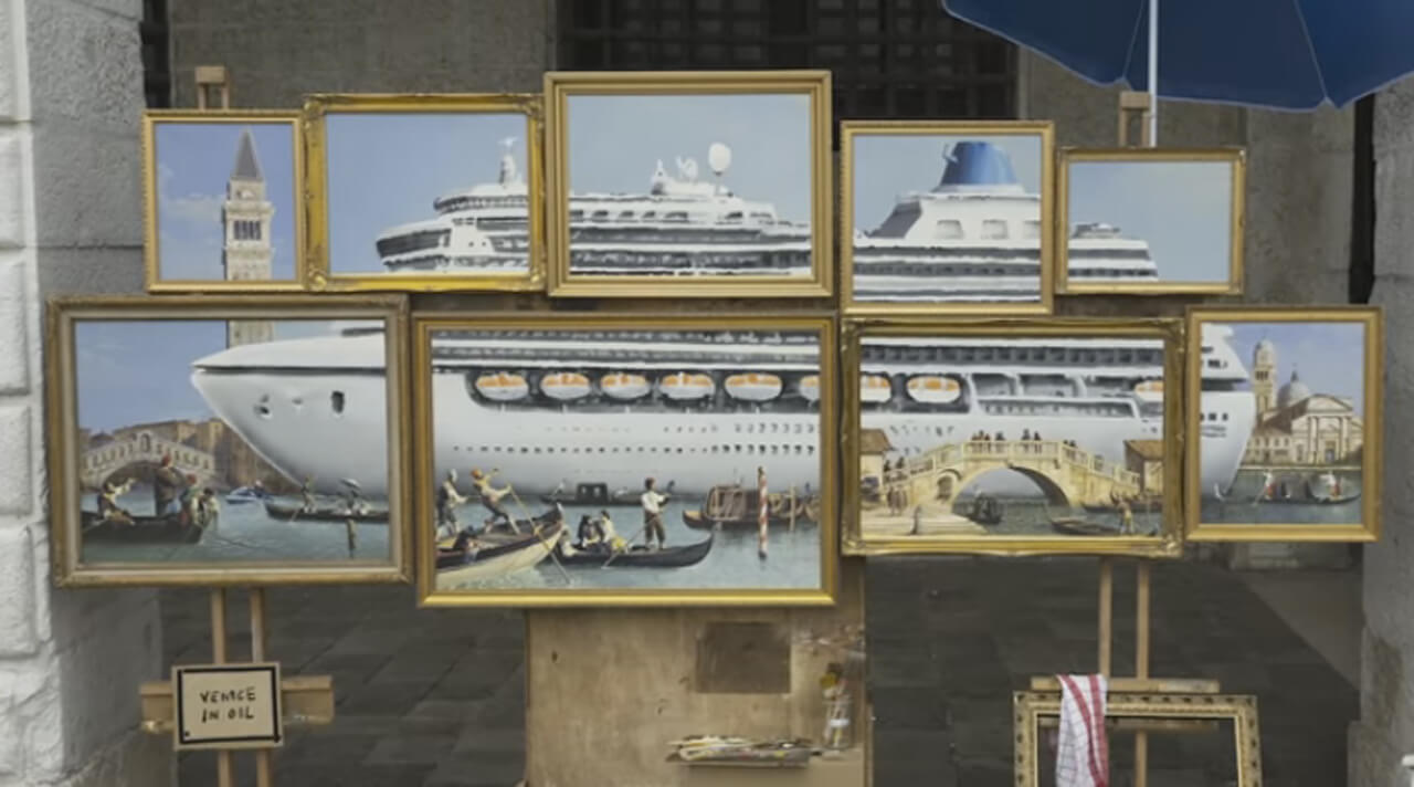 Banksy a Venezia