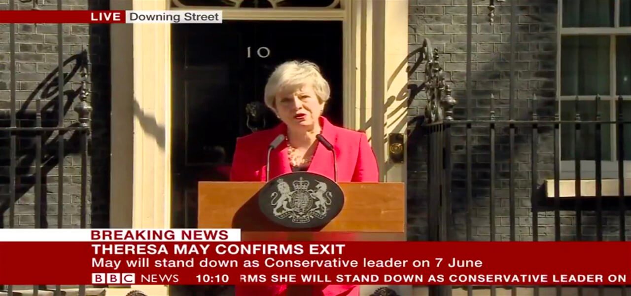 theresa may dimissioni