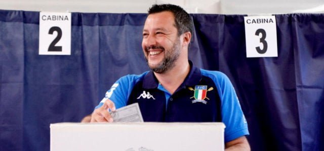Salvini vota alle Europee