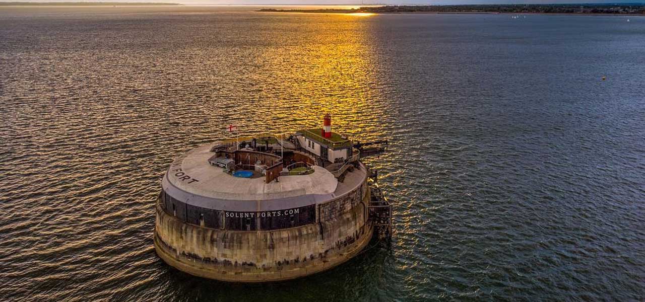 Spitbank Fort a Portsmouth