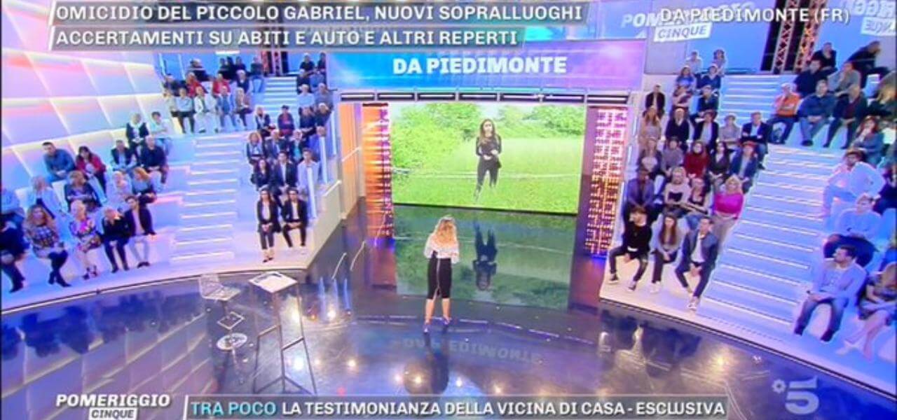 Gabriel Feroleto, il caso a Pomeriggio 5